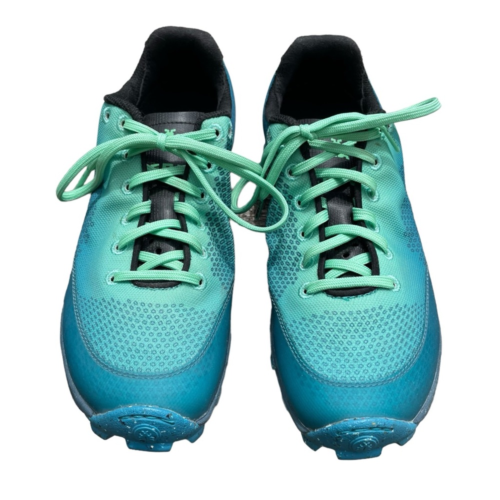 Icebug Acceleritas8 Minimalistic High Traction Running Shoe Blue Green Size 7